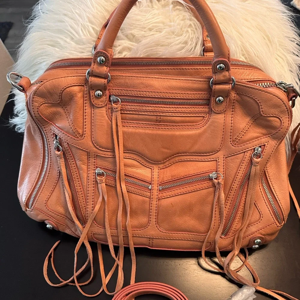 Rebecca Minkoff spring salmon color bag - Picture 7 of 10